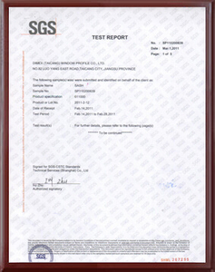 Informe de prueba SGS-DIMEX