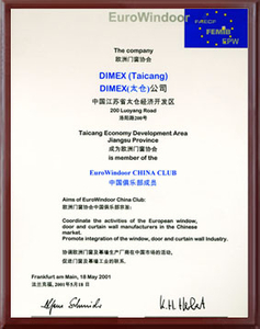 Certificado de ventanas abatibles-DIMEX